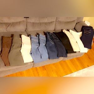 11 pairs of women’s jeans!